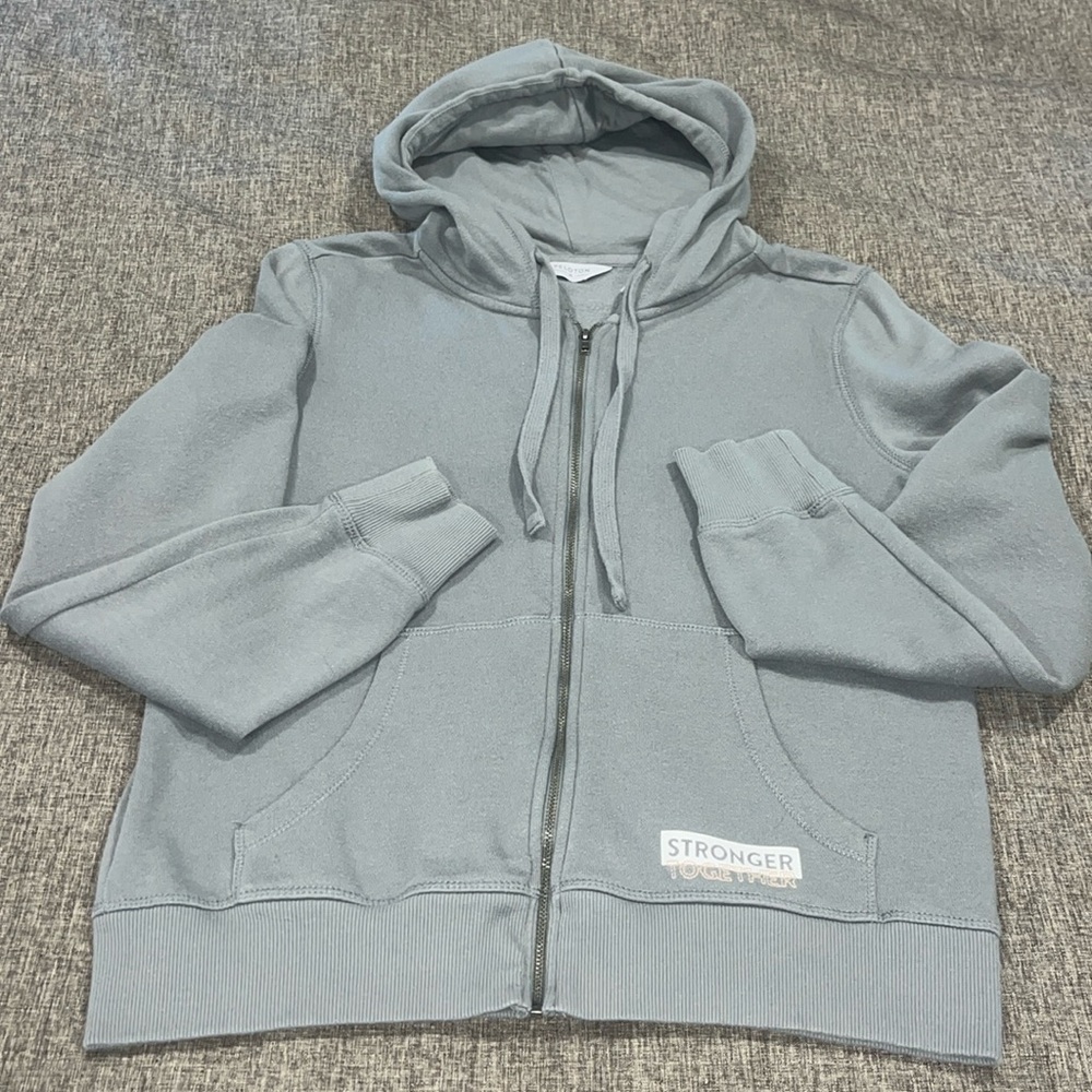 Peloton full zip hooded sweatshirt SZ M